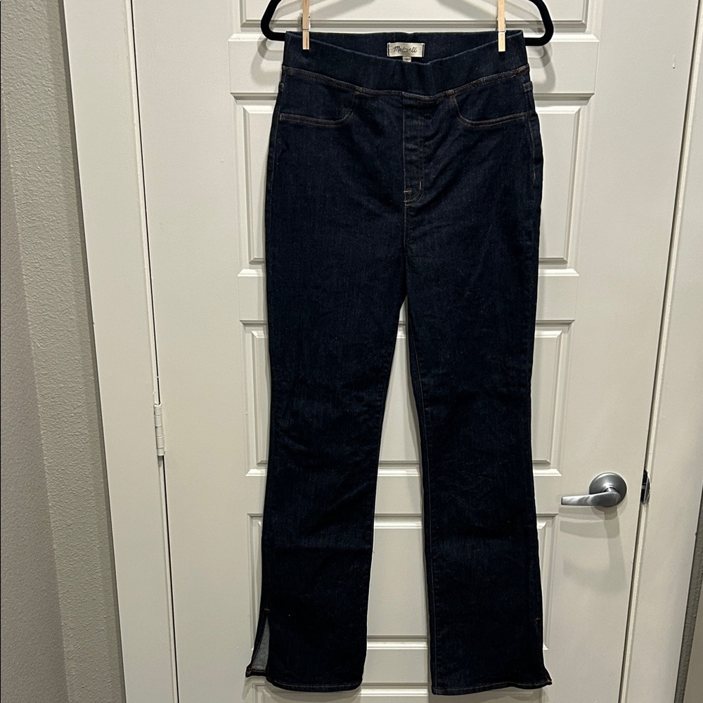 Madewell Dark Indigo Flare Jeans